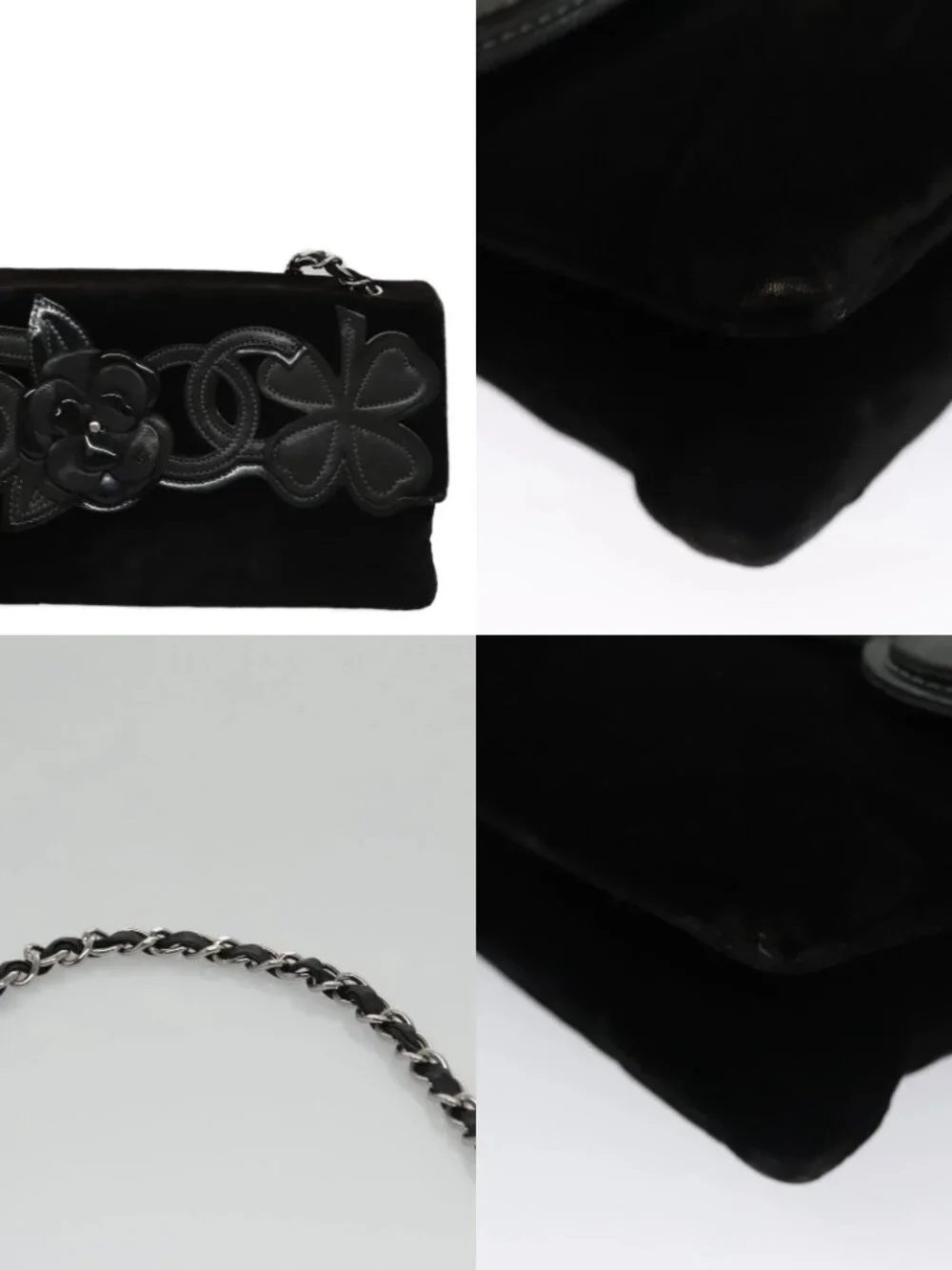 CHANEL brand	chanel color	black